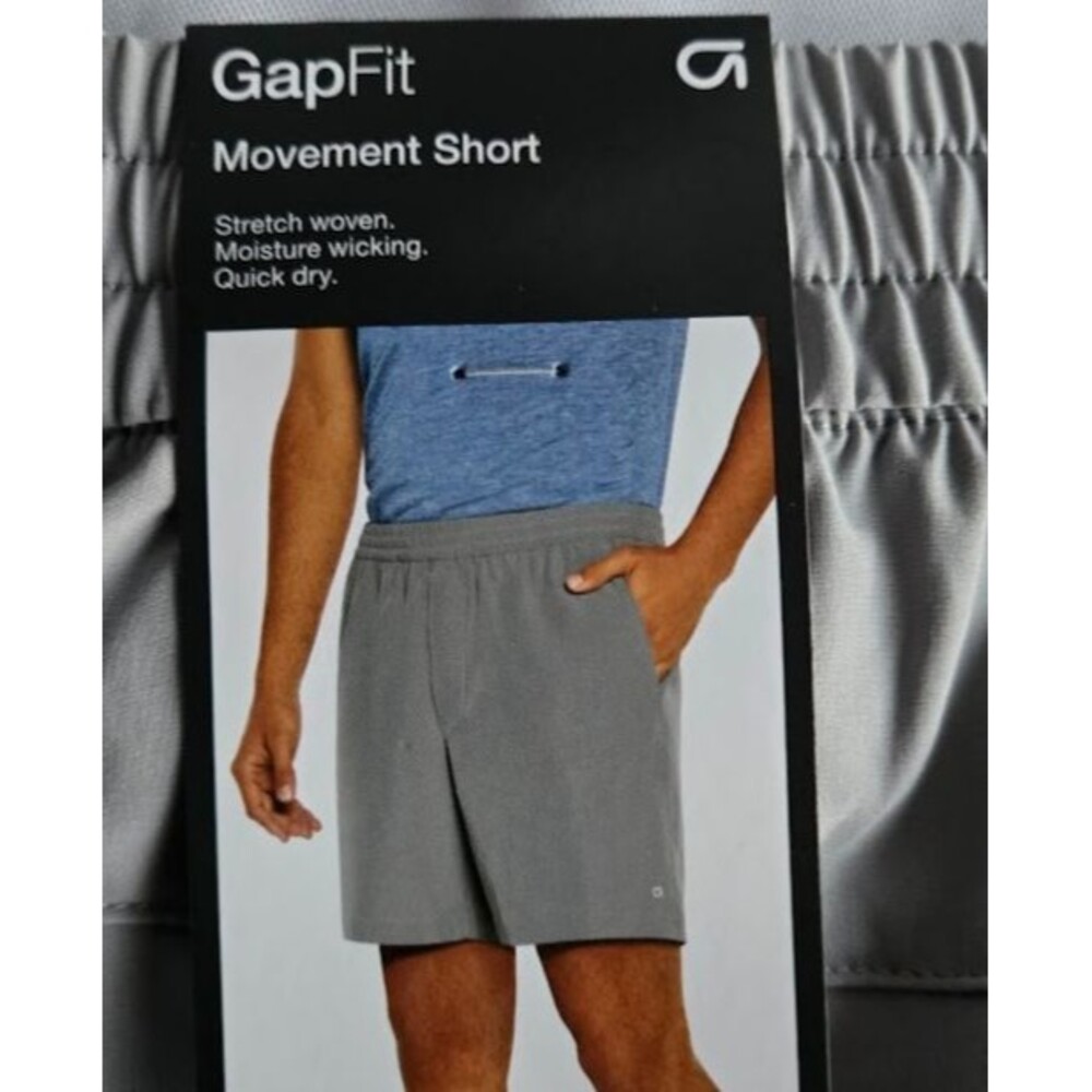 Gap Fit Movement Shorts - Gray - Mens size XL - NEW